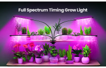 LED Augu Audzēšanas Galda Lampa Ar Klipsi