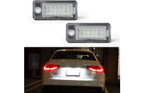 LED illuminated license plate