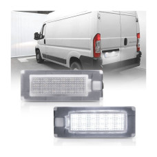 Fiat Ducato Peugeot Boxer Citroen Jumper LED Numura Apgaismojums Kopmlekts (Bez Kļūdu) L-00 E-sertifikāts