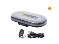 326 mm Led Bākuguns Magnēta Stiprinājumu Ar Iebūvētu Akumulatoru (Darbojas Līdz 8h) ECE R65/ R10, SAE, IP66, CE