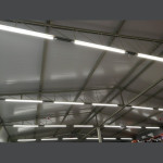 IP65 Plāns 18W Un 1443Lm Led 600mm Triecienizturīgs Lineārais Panelis 220v LAOS