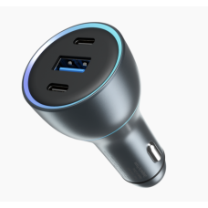 Universal Proove Super Charge 130W Car Charger 12-24V With USB And 2x Type-c Socket