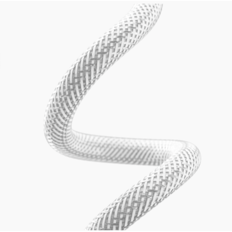 Type-C To Type-C PROOVE Dense Metal Charging (3.0A) 60w Cable Braided 1M White