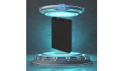 10000mAh 22.5w Hyper Flux Power Bank Melnā Krāsā
