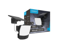 Led Prožektors Ar Kustības Sensoru Un Saules Paneli 700Lm