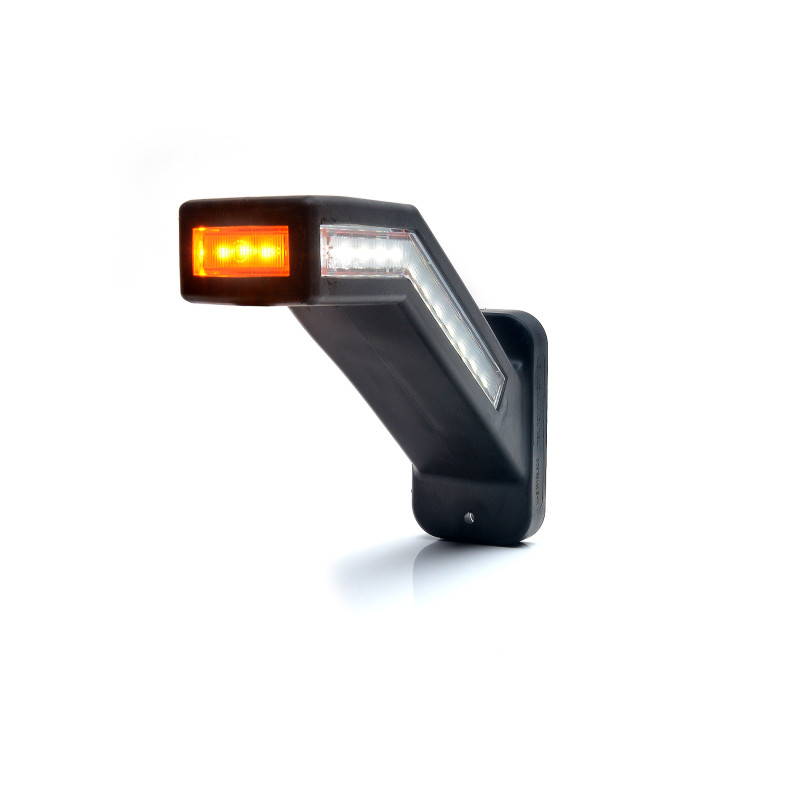 WAŚ 1345P – LED Gabarītlukturis Ar Dinamisko Pagrieziena Indikatoru, 12–24 V, Labais