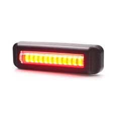 12 Led Aizmugurējais Miglas Lukturis Maza Izmēra 12-24 Volti
