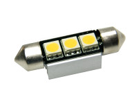 LED Gabarītspuldze 3x5050SMD 39mm Canbus C5W (1 gab.)