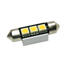 LED Gabarītspuldze 3x5050SMD 39mm Canbus C5W (1 gab.)