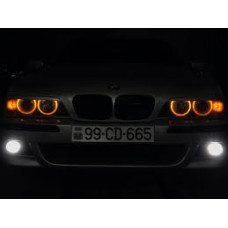 Oranžas Krāsas Eņģeļacis BMW E39 LED 5W