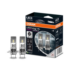 12 Voltu Osram Easy GEN 2 LED Tuvās Gaismas Spuldze H7 H18 (kompl)