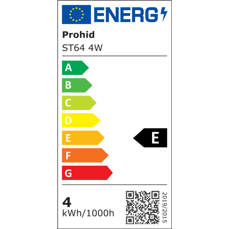 10 Gabalas E27 ST64 Zelta Stikls Led Spuldze Filament 4W 440Lm Silti Balta 2700k