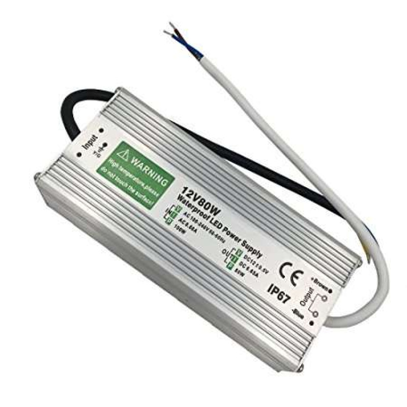80w/6.65A Power supply for LED Strip