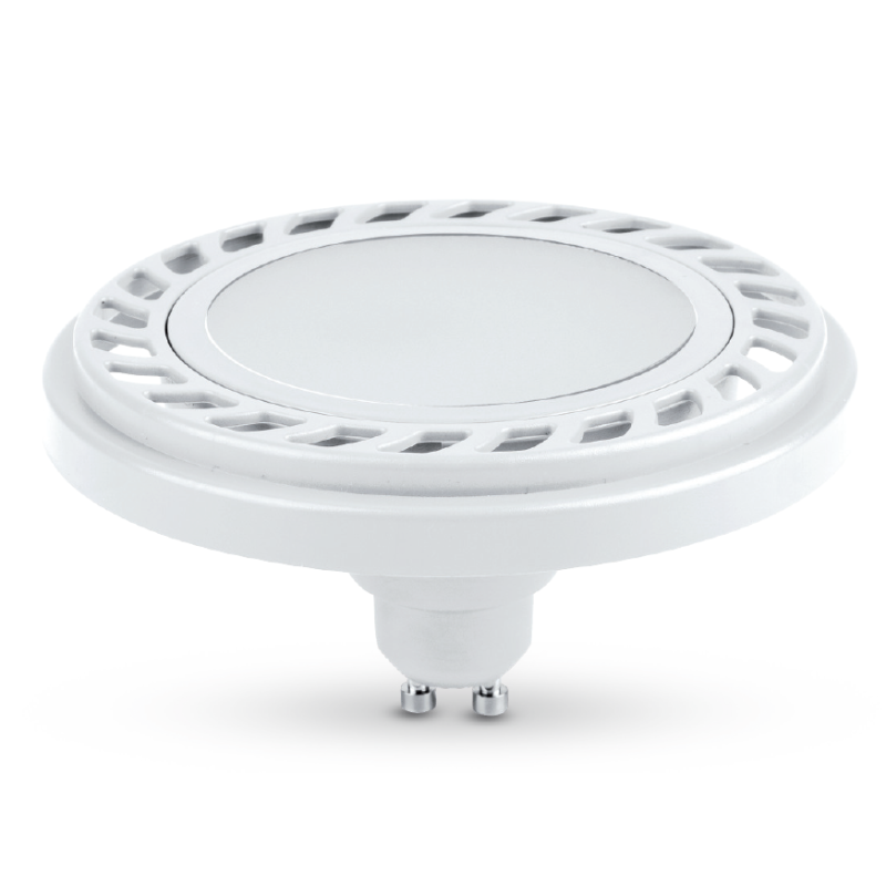 GU10 AR111 Led spuldze 9W 800Lm Neitrāli Balta 4500k