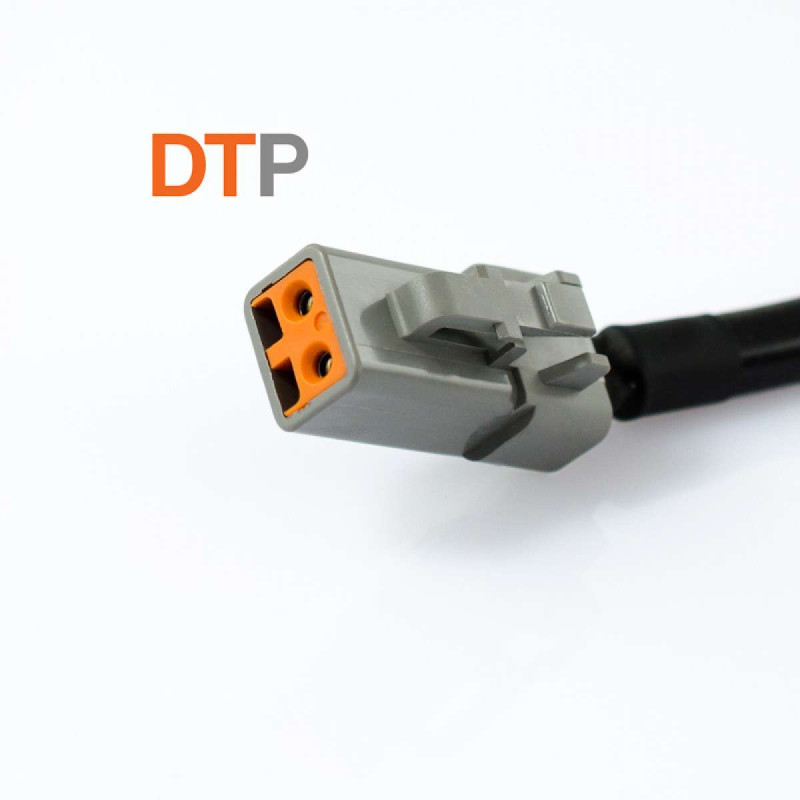 LED Lukturu Kabelis ar Slēdzi DTP Savienojums (2m)
