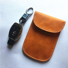 Keyless Key (Keyless Go) Signal Locking Case (brown)