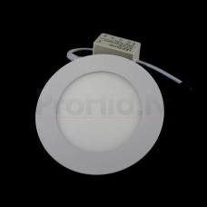 6w Led Iebūvējamais Panelis Apaļš Neitrāli Balta Gaisma 4000k