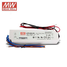 Meanwell Power Supply for LED Strips 60W / 5A IP67