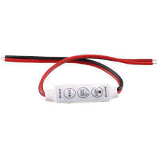 Single Color Led Strip Controller 3 Buttons 72W