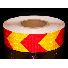 Yellow Red (Arrow) reflective films (1metre)