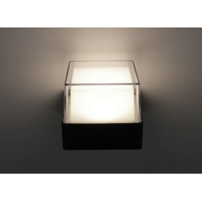 Home Wall Light Square LED Lighting 6W IP65 (Black) 4500K