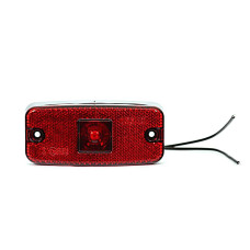 Red 1 Led Lamp With Reflector W46 111x50.5