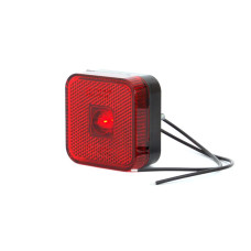 Red 1 Led Lamp with Reflector