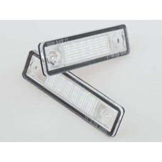 Opel Zafira A/Astra F/G Led License Plate Light Lamp (pair)