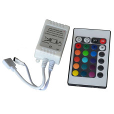 Multicolor RGB Led Strip Controller 24 Buttons 72W