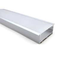 3m Wide LED Strip Profile with Frosted Glass (Built-in)