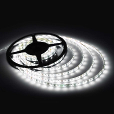 Cena norādīta par 1 metru Led Lenta Balta IP65 3528 60SMD 3.5W-m (500Lm)