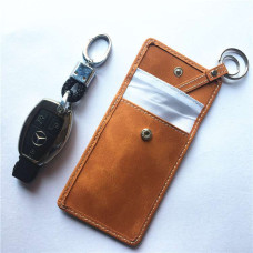 Keyless Key (Keyless Go) Signal Locking Case (brown)