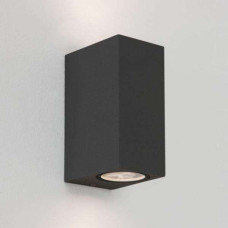 Home Wall Light Frame 2xGU10 IP44 (Black)