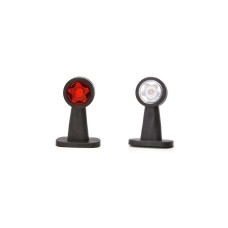 Marker 2 Led Red, White (878) 12-24 Voltage