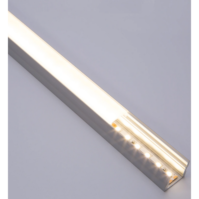 3m LED Lentu Dziļais profils ar matētu stikliņu (virsapmetuma)