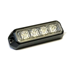 4Led bākuguns restē 12W Oranža 12-24V