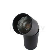 LED Ceiling Spotlight With Adjustment Angles 10W / 1080Lm 4500K (Black Housing)