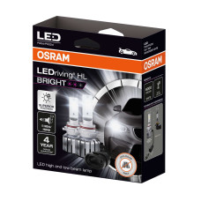 Osram BRIGHT LED Light Bulb HIR2 HB4 (Set) 9006DWBRT-2HFB