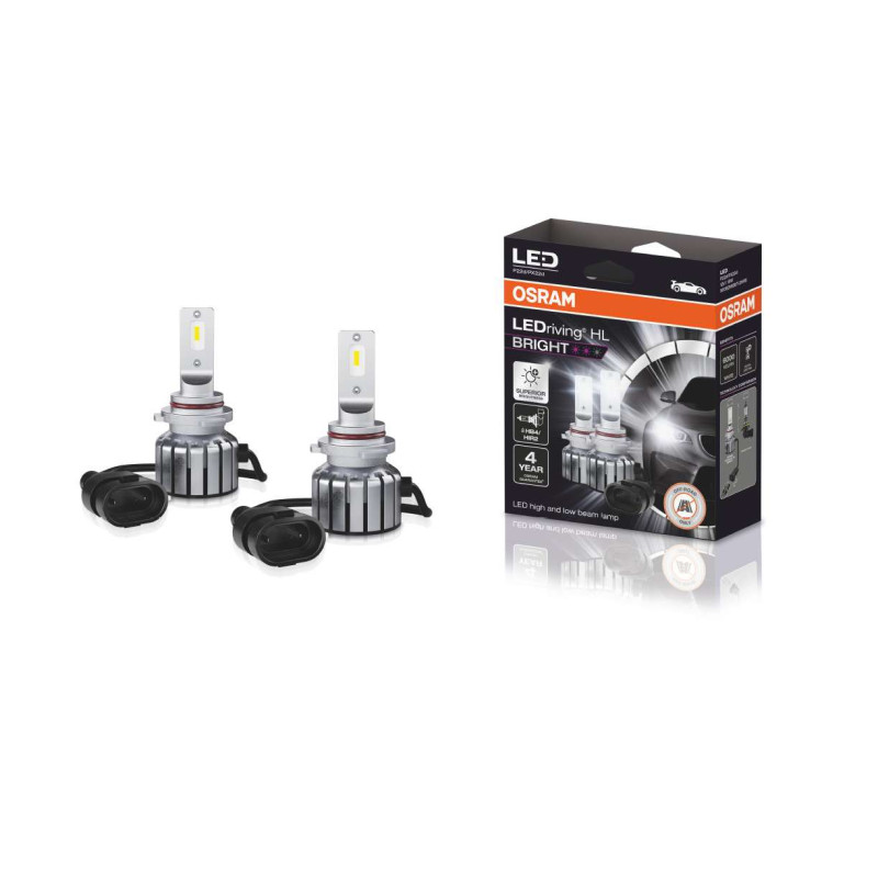 Osram LED Gaismas Spuldze HB4 HIR2 BRIGHT (kompl) 9006DWBRT-2HFB