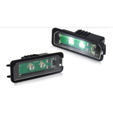 VW Golf LED License Plate Lamp (OSRAM Chip) Pair