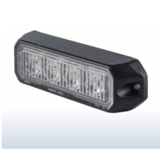 Zilā Krāsā 4 LED Bākuguns Restē uzstādāma 12W 12-24V