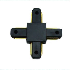 Cennector For Track System X-Type Black