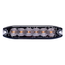 thin LED Strobe light 6led 18w (orange)