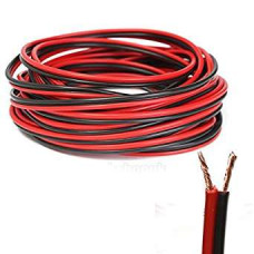 Price for 1 meter Two-wire cable 2 * 0.3² (red + black)