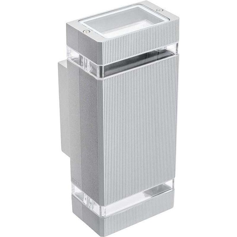 Gray (Light) Color House Facade Frame for 2xGU10 Bulb IP54