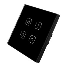 Touch-sensitive Wall Light Black Four Section 220 Volt