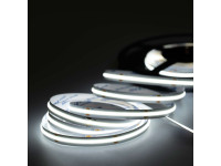 IP65 Mitrumizturīga 8mm Plata Lenta COB Balta 6500K 12V 7.0W/m (320Led/m)