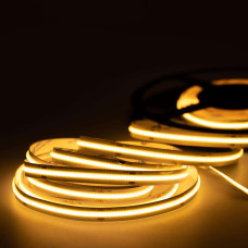 8mm Plata Led Lenta COB Silti Balta 3000K 24V IP20 10.0W/m (940lm)