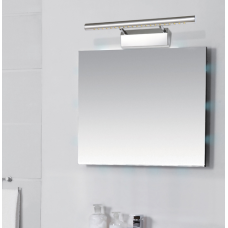 LED Lampa Spogulim Hroma 40Cm 5W Silti Balta Gaisma Ar Slēdzi Labajā Pusē