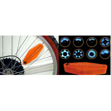 Bicycle LED Hologram Spokes (Blue)